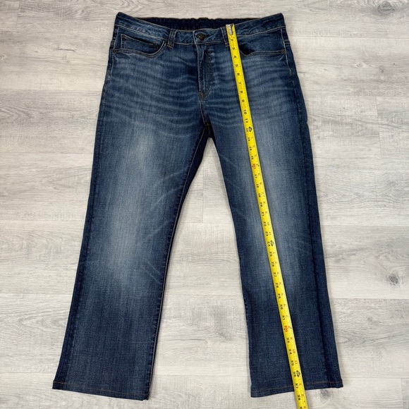 Buffalo David Bitton Faded Blue Relaxed Straight Driven Jeans Size 36 Inseam 27 - Picture 8 of 17